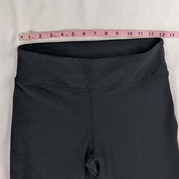 Fabletics Black Mesh Panel Detail Clover Leggings UPF - Picture 4 of 9